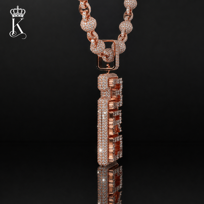 Custom Bubble Letter Pendant